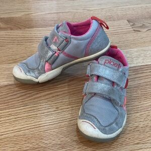PLAE Kids Sneakers - Silver and Pink